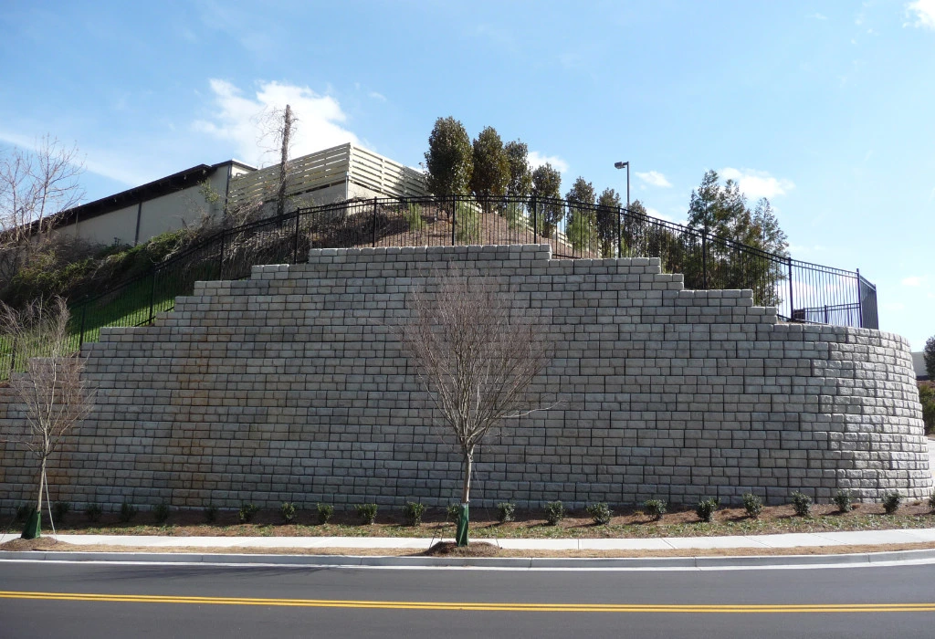 Design options for redi-rock earth retention, BC