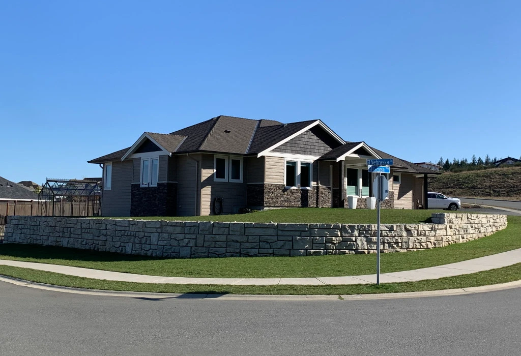 retaining wall for residential homes
