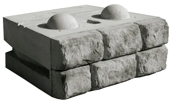 cobblestone-redi-rock Redi-Rock wall systems