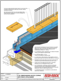 fences and redi-rock design questions
